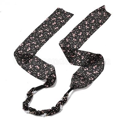 Polyester-Haarbänder&nbsp;OHAR-B007-06-1