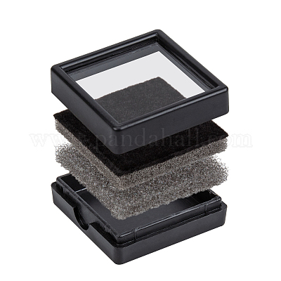 2 Stück Edelstein-Displaybox Aus Edelstahl – Zylindrisch, 1,5 Cm Durchmesser, Mit Samtfutter & Klarsichtdeckel, Für Schmuck, Steine & Kleine Schätze