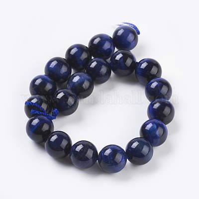 Wholesale Natural Blue Tiger Eye Beads Strands 