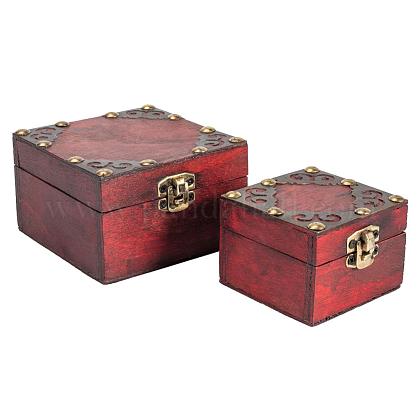 Olycraft Wood Jewelry Box AJEW-OC0001-25-1