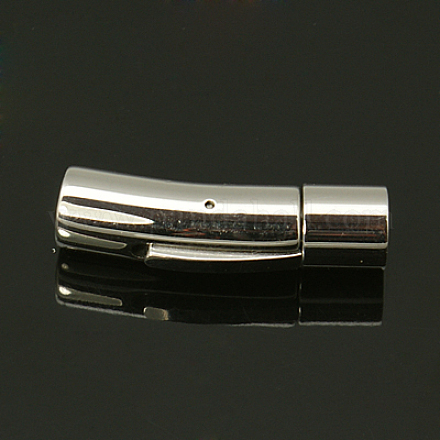 Column 316 Surgical Stainless Steel Bayonet Clasps STAS-A021-7mm-1