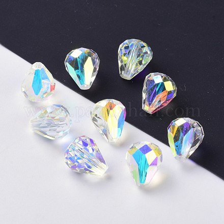 Perles d'imitation cristal autrichien SWAR-F062-8x6mm-32-1