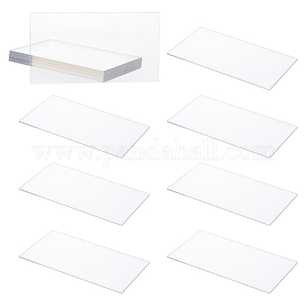 Ahandmaker 20 Stück klare Acryl-Tischkarten AJEW-WH0317-49-1