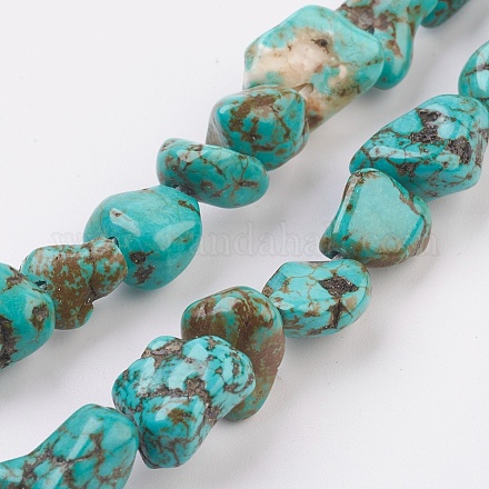 Natural Magnesite Beads Strands G-K249-02B-1