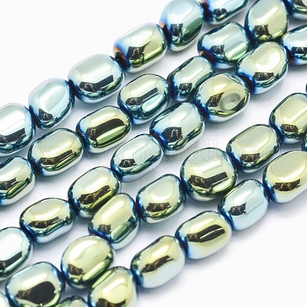Chapelets de perles en hématite synthétique sans magnétiques G-L488-B-09-1