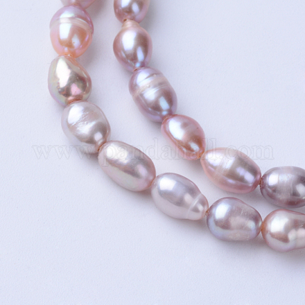 Natural Cultured Freshwater Pearl Beads Strands PEAR-S010-23-1