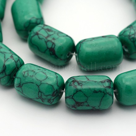 Synthesis Turquoise Column Bead Strands G-M221-01-1