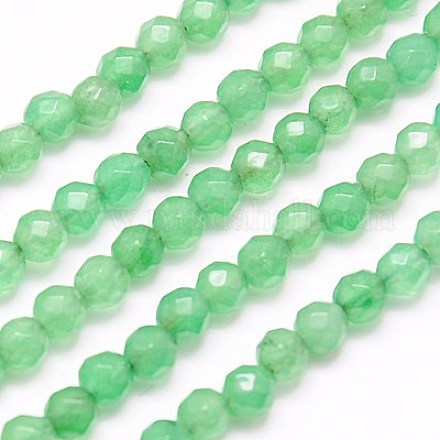 Natural White Jade Beads Strands G-G545-02B-1