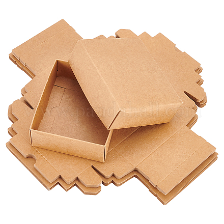 Картонные коробки ювелирных изделий CBOX-WH0003-29A-1