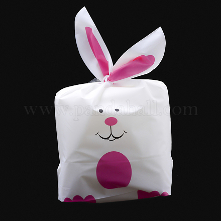 Bolsas de dulces de plástico kawaii bunny ABAG-Q051B-01-1
