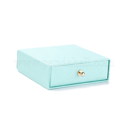 Boîte à bijoux à tiroir en papier carré CON-C011-03A-04-1