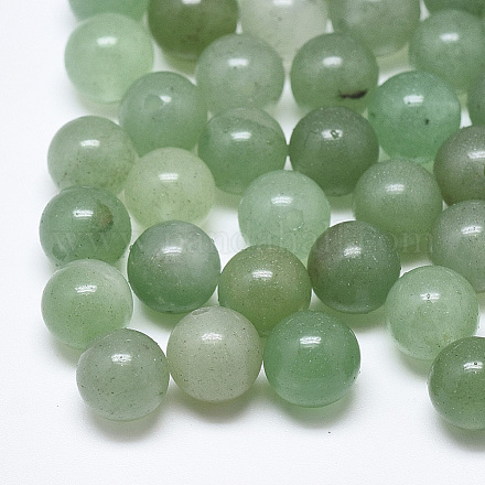 Perle avventurina verde naturale G-T122-25B-14-1