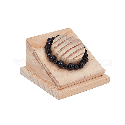 Wood Bracelet Display Stands BDIS-WH0008-06-1