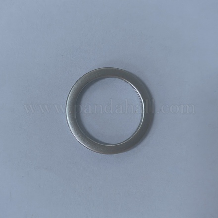 Legierung Verknüpfung Ring FIND-WH0045-70S-1