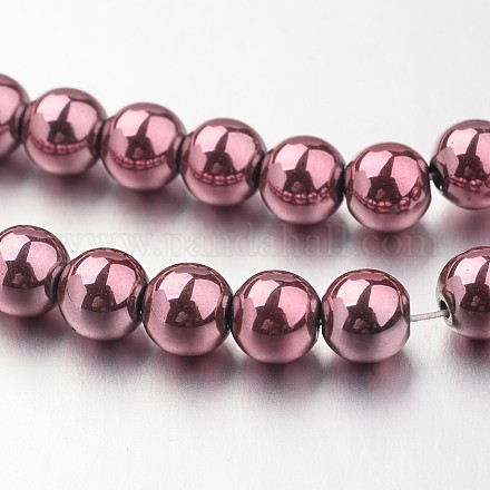 Немагнитные нити шарик синтетический гематит G-F301-6mm-01-1