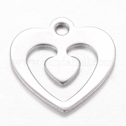 304 Stainless Steel Charms STAS-P051-19-1