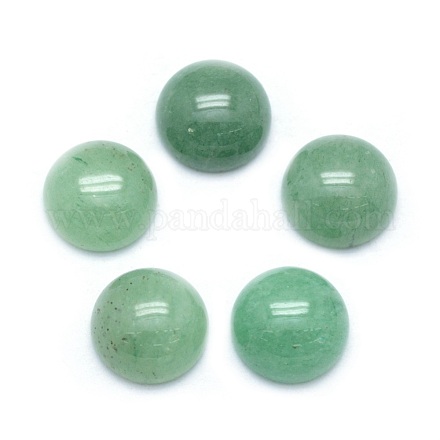 Natürlichen grünen Aventurin Cabochons X-G-P393-R15-10mm-1