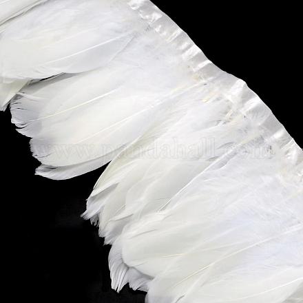 Accessoires de costume en tissu de plumes d'oie à la mode FIND-Q040-05A-1