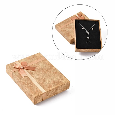 Boîtes de kit de bijoux en carton CBOX-G016-A02-1