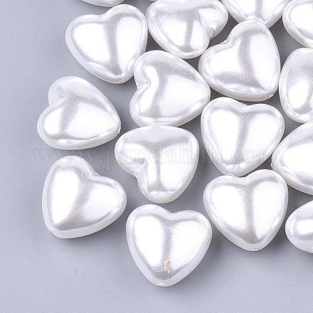 Eco-Friendly ABS Plastic Imitation Pearl Beads OACR-T012-15C-1