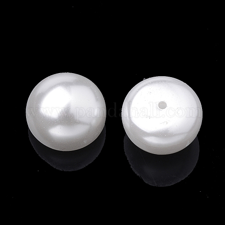 Perles d'imitation en plastique écologique MACR-S284-01B-01-1