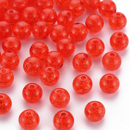 Perles en acrylique transparentes craquelées MACR-S373-66C-N08-1