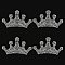 Crown Hotfix Rhinestone, Rhinestone Trimming, Crystal Glass Sewing Trim Rhinestone Tape, Costume Accessories, Crystal, 43.5x76x1mm