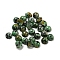 Natural African Turquoise(Jasper) Cabochons, Half Round, 4x2~2.5mm