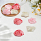 12Pcs 3 Colors Polyester and Felt Flower Hairpin Accessories, Mixed Color, 49x50.5x28mm, 4pcs/color
