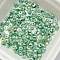 Natural Green Spot Jasper Beads, Rondelle, 4.5x2.5mm, Hole: 1mm