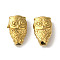 Ion Plating(IP) 304 Stainless Steel Beads, Owl, Golden, 10x6.5x3.5mm, Hole: 1.4mm