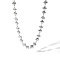 316L Surgical Stainless Steel Jewelry Link Chain Necklaces, Stainless Steel Color, Heart, 16.54 inch(42cm)