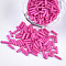 Glass Bugle Beads, Round Hole, Opaque Colours, Camellia, 6~7x1.5~2mm, Hole: 0.8mm, about 10000pcs/bag
