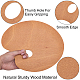 Ovale Holzfarbpalette&nbsp;AJEW-WH20098-001-6
