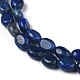 Chapelets de perle en lapis-lazuli naturel G-Z006-A26-2