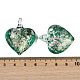 Подвески lampwork FOIL-K003-02B-3