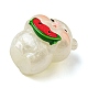 Luminous Resin Pig with Watermelon Display Decoration RESI-G070-01C-5