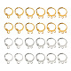 PandaHall Jewelry 180Pcs 6 Style Brass Leverback Earring Findings KK-PJ0001-19-1