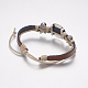 Genuine Cowhide Bracelet Making MAK-S059-14A-3