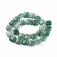 Natürlichen grünen Aventurin Perlen Stränge G-N326-140B-2