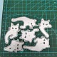 Трафареты для резки углеродистой стали в форме кошки PW-WG55446-01-2
