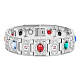 Bracelets de bracelet de montre en acier inoxydable Shegrace 304 JB646A-1