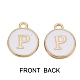 Golden Plated Alloy Charms ENAM-SZ0001-25A-P-2