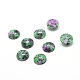 Synthetic Ruby in Zoisite Gemstone Cabochons G-T020-18mm-17-1