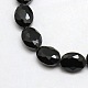 Perles ovales en verre de cristal brins EGLA-F061-01-1