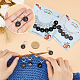 NBEADS Christmas Theme Stitch Markers HJEW-PH01838-3