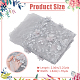 Polyester-Stickstoff mit Blumenmuster&nbsp;DIY-WH0888-486A-2