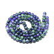Chapelets de perles en verre peint DGLA-S115-6mm-S39-2