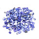 天然淡水シェルスライス  ネイルアートの装飾アクセサリー  染め  スレートブルー  1~12x1~6x0.5~1.5mm MRMJ-N026-003-11-3