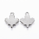 Herbst Thema 304 Edelstahl Charms STAS-K154-34P-2